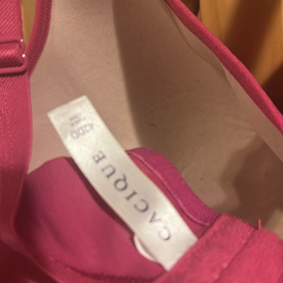 Cacique Balconette Pink Lace Full-Coverage Bra from Lane Bryant - Picture 5 of 6